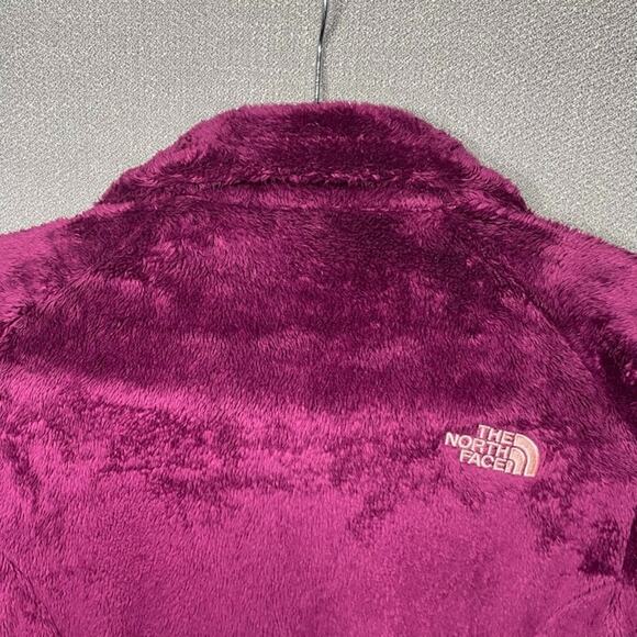 The North Face Osito Jacket Women’s Small Full Zip Fleece Coat Purple Pink Berry - Picture 10 of 16